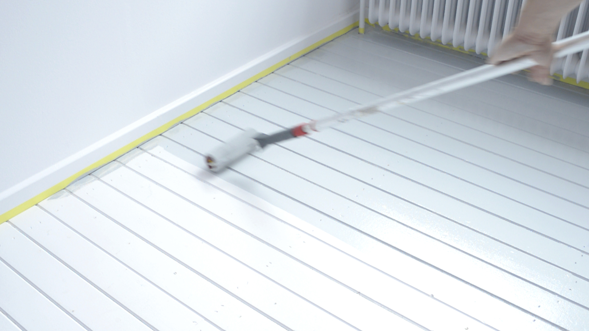 How to paint wooden flooring Dulux