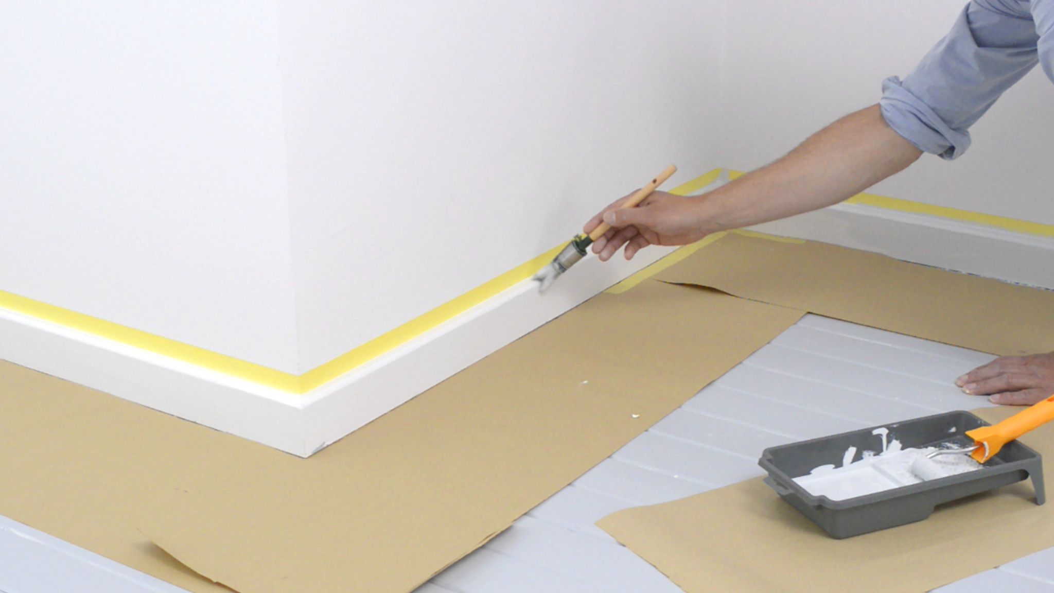 How to paint wooden flooring Dulux